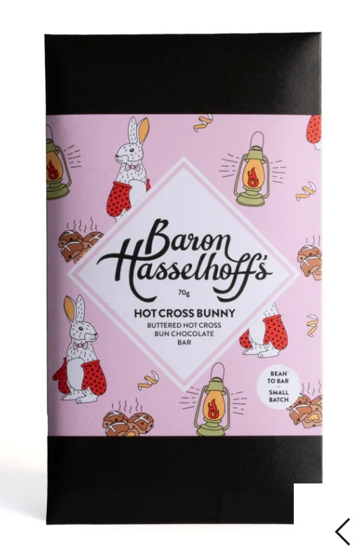 **sale** Baron Hasselhoff - Easterlicious Hot Cross Bunny Bar
EASTER LIMITED EDITION