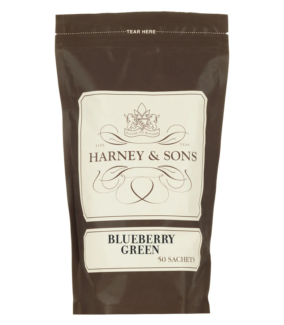 Harney and Sons - Blueberry Green 50 Sachet