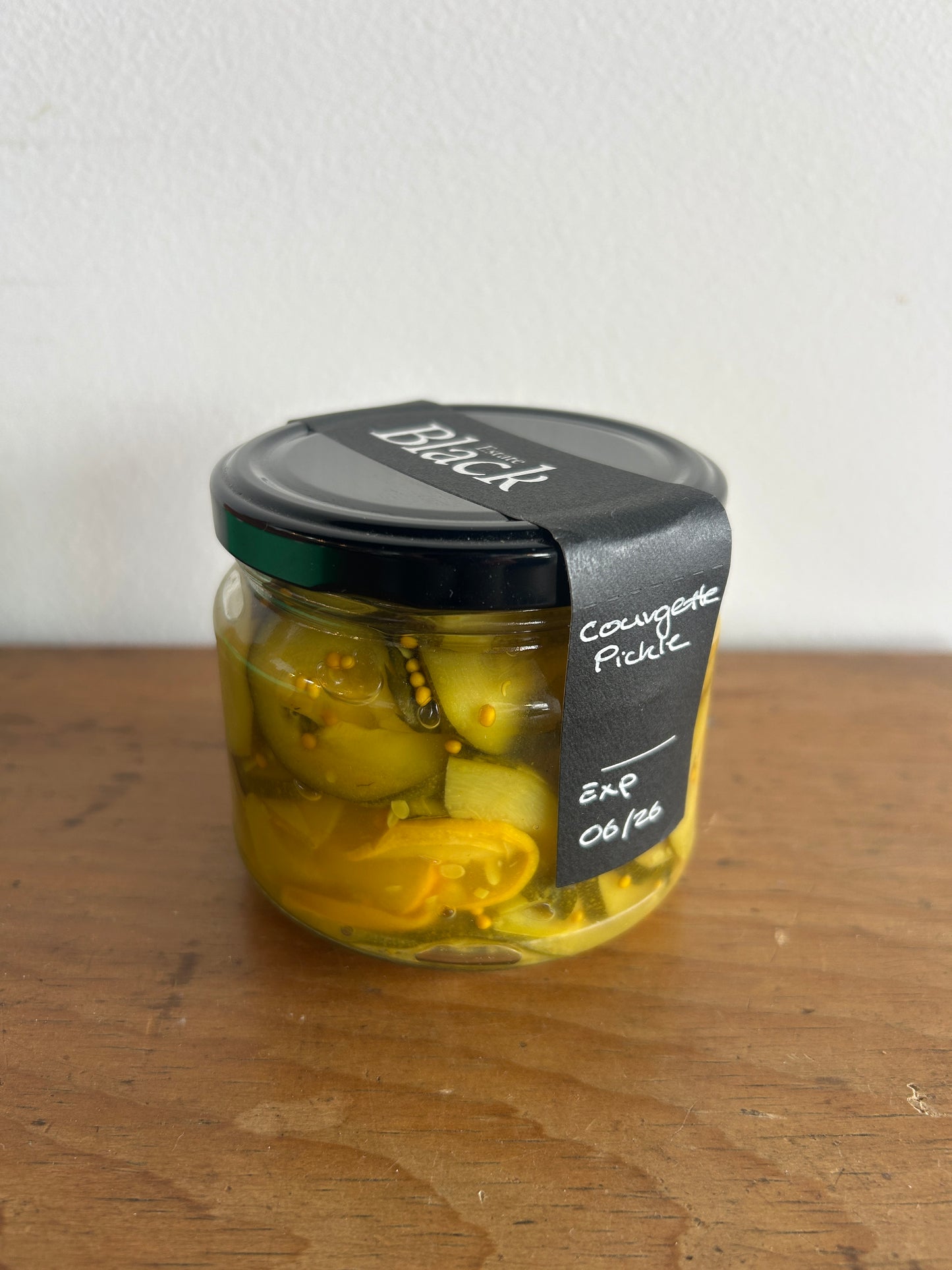 Black Estate - Courgette Pickles
