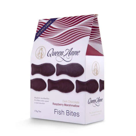 Queen Anne Chocolate - Strawberry Chocolate Fish Bites (170g)