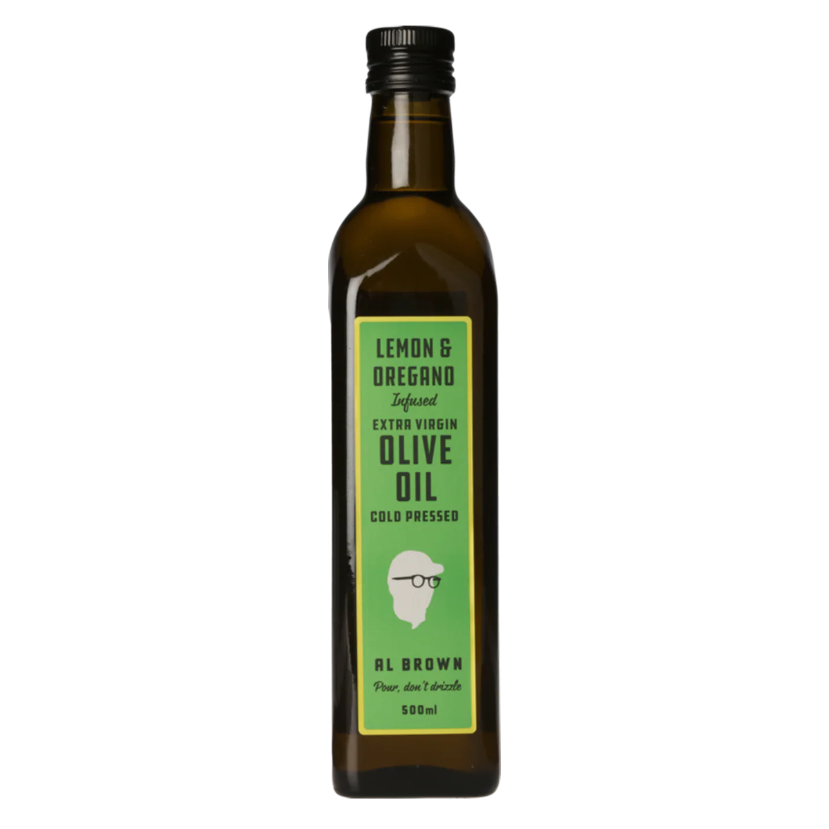 Al Brown Lemon & Oregano Infused Extra Virgin Olive Oil - 500 mls
