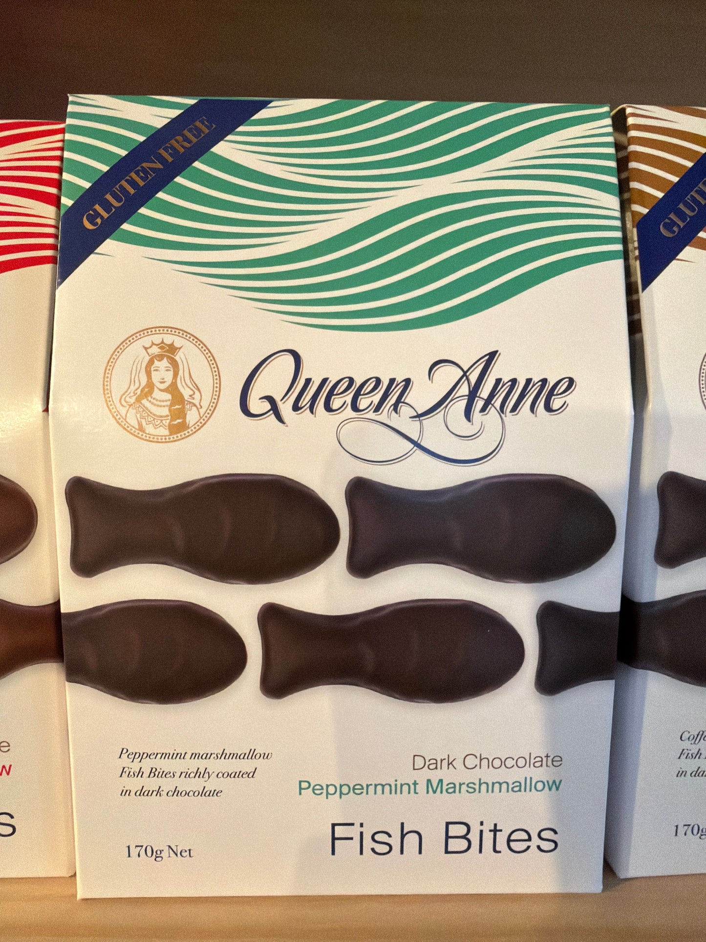 Queen Anne Chocolate - Peppermint Fish Bites (170g)