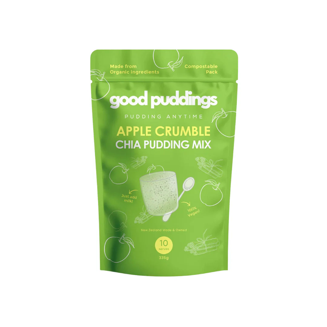 Good Puddings Apple Crumble Chia Pudding