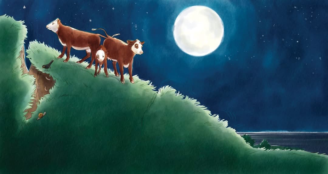 Moo and Moo and the Little Calf Too