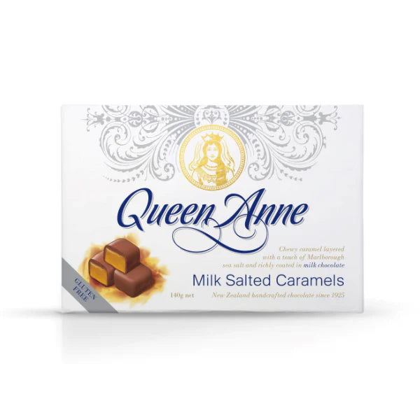 Queen Anne Chocolate - Milk Chocolate Salted Caramels (140g)
