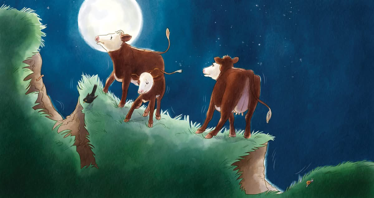 Moo and Moo and the Little Calf Too