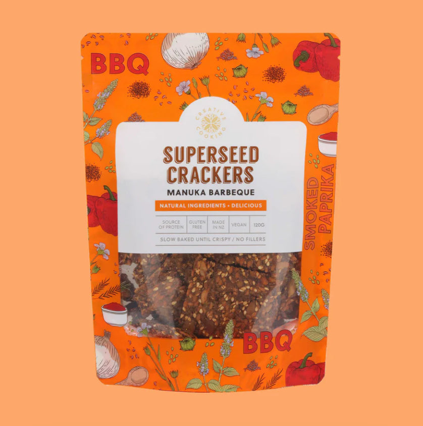 SuperSeed Crackers - Manuka Barbeque