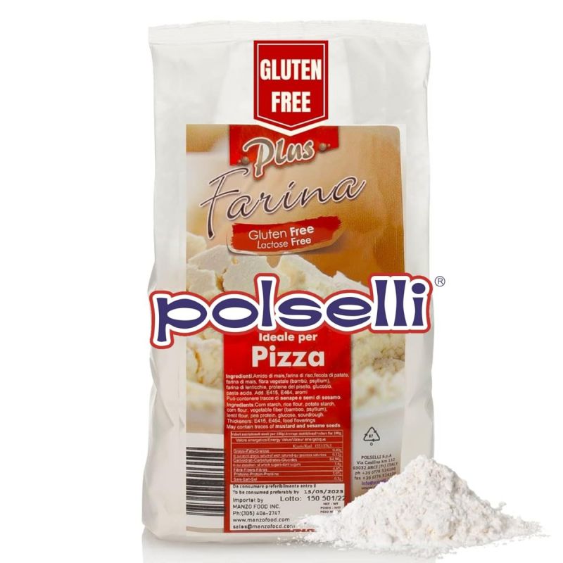 (Gluten Free) Pizza Flour 1kg Polselli