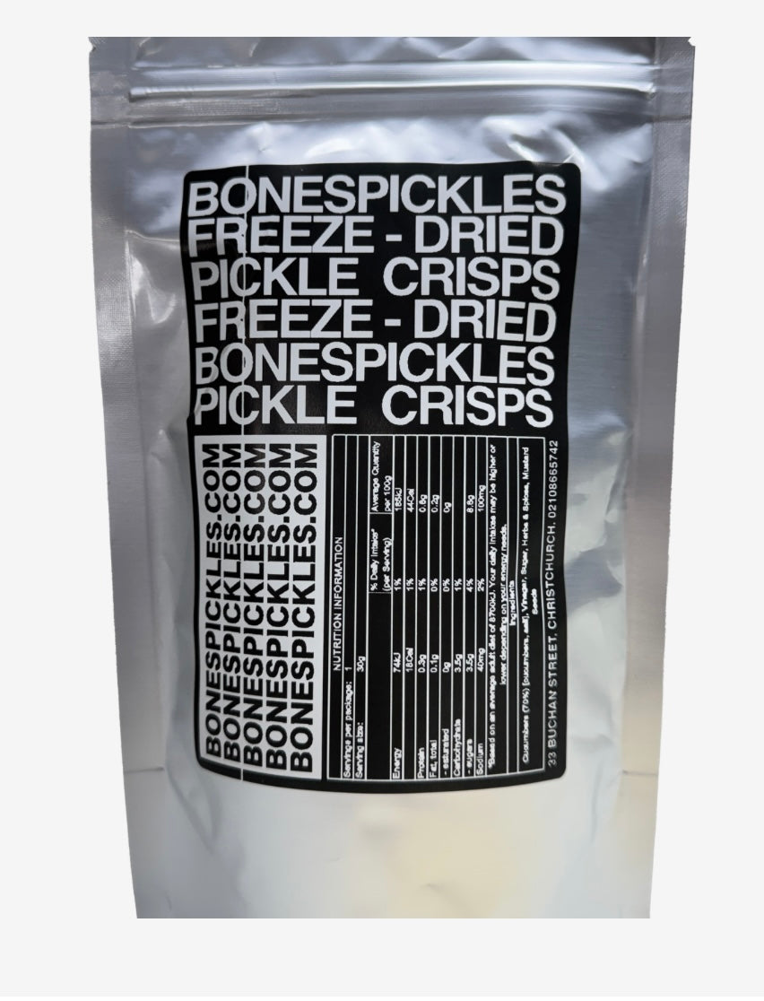 Bones Freeze Dried Pickle Crisps