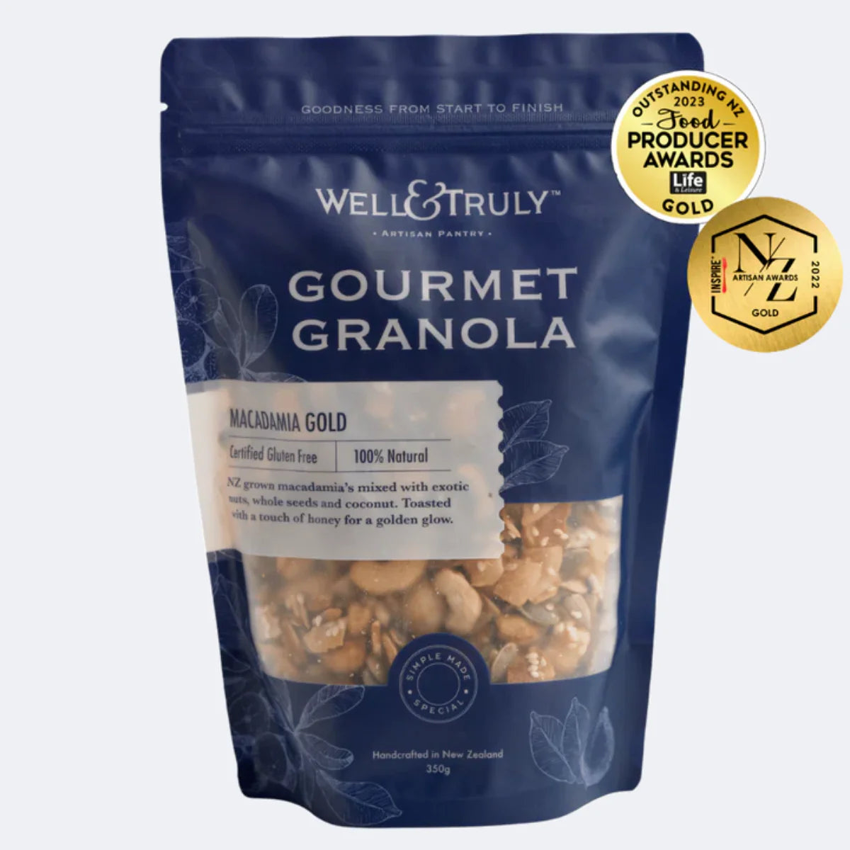 Well & Truly Macadamia Gold Granola