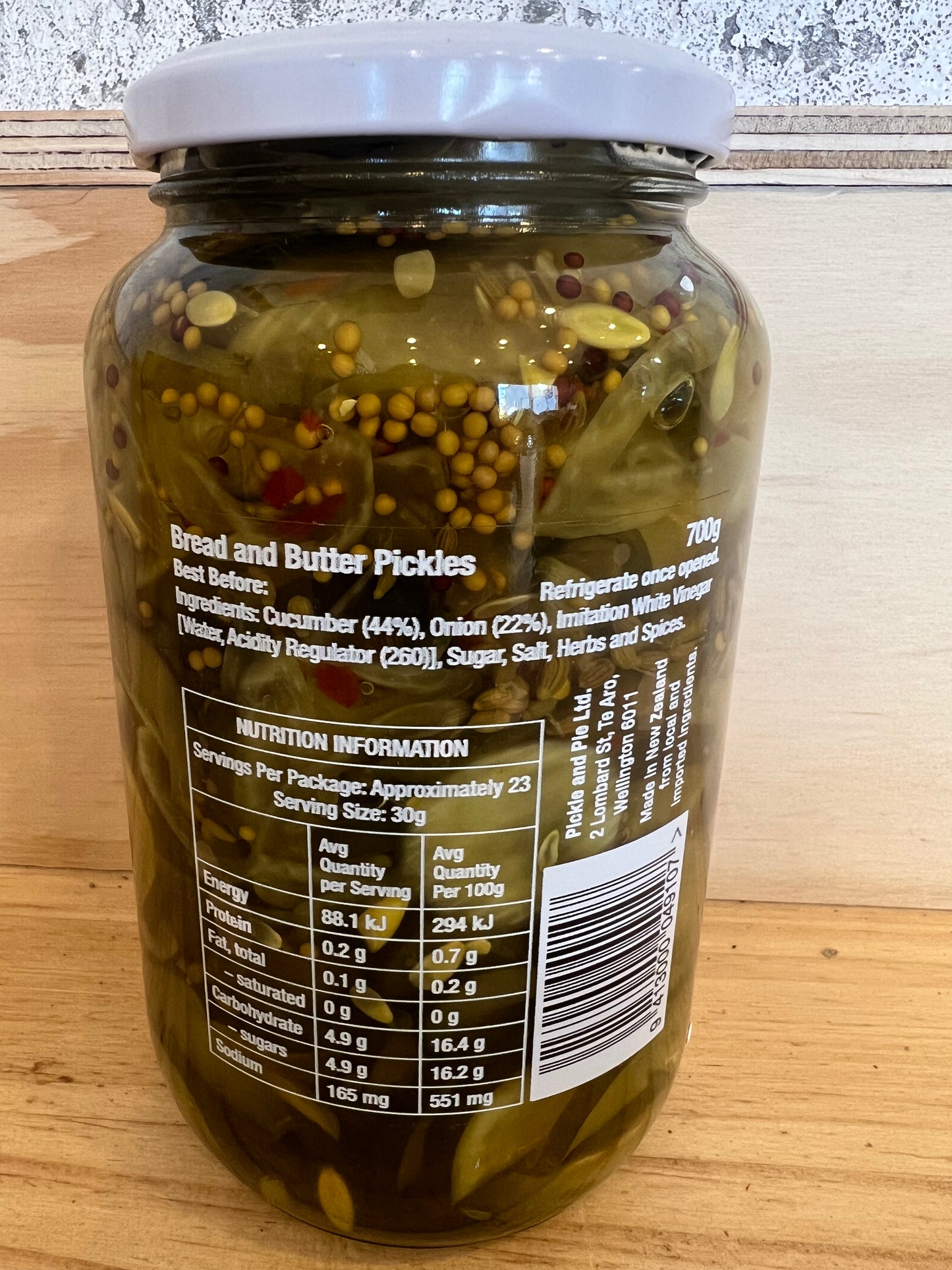 Pickle & Pie Bread And Butter Pickles