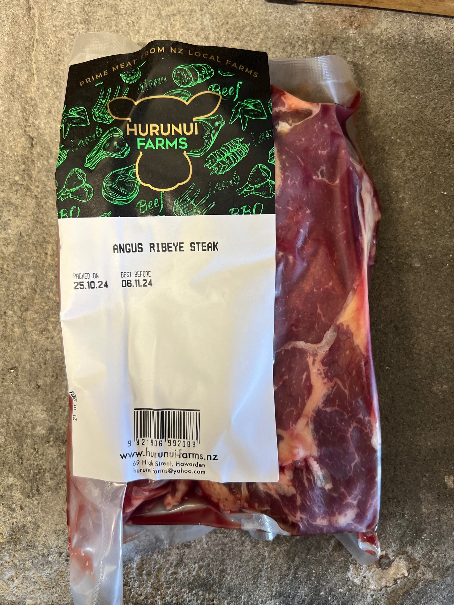 Hurunui Meats Ribeye Steak