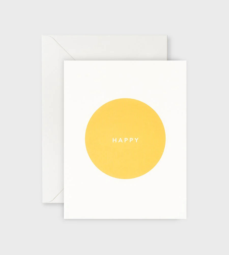 Father Rabbit Stationery Happy Yellow