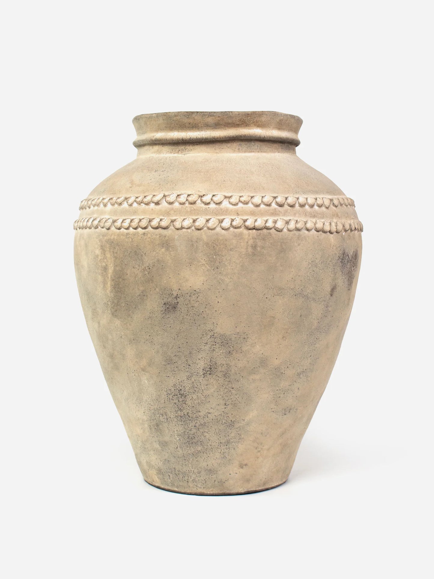 Lombok Antique Beaded Urn (Medium) 45cm(W) x 50cm(H)