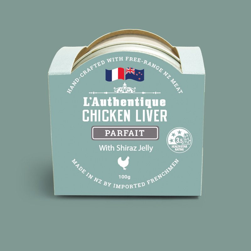 L'Authentique - Chicken Liver Parfait With Shiraz Jelly