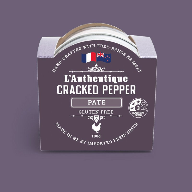 L'Authentique - Cracked Pepper Pâté