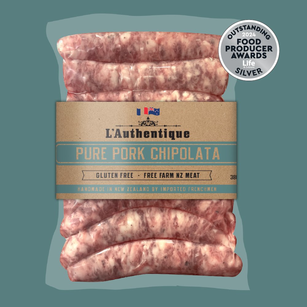L'authentique Pure Pork Chipolata