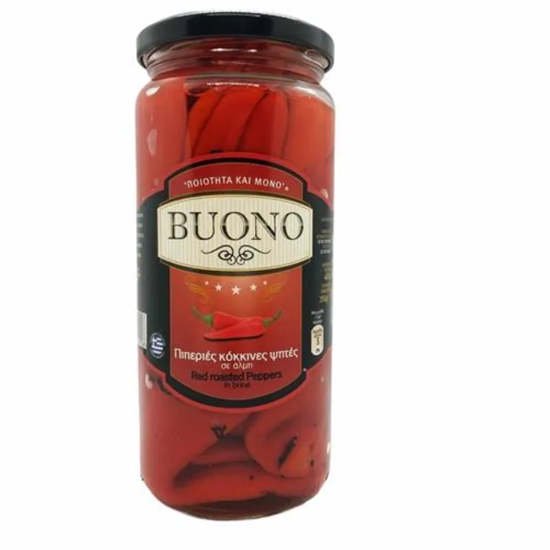Peppers Red Roasted (Buono)