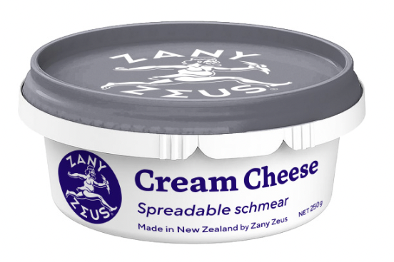 Zany Zeus - Cream Cheese