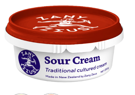 Zany Zeus - Sour Cream - 250g