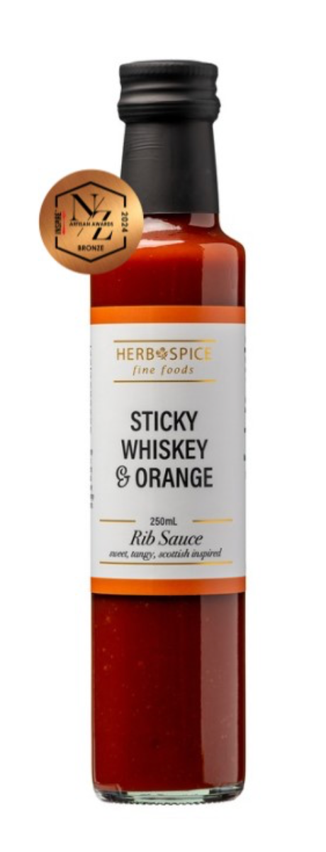 Herb & Spice - Sticky Whiskey & Orange Rib Sauce