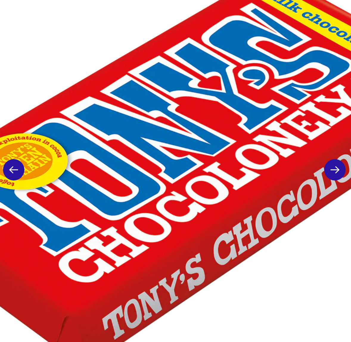 Tony's Chocolonely Milk Chocolate (180g)