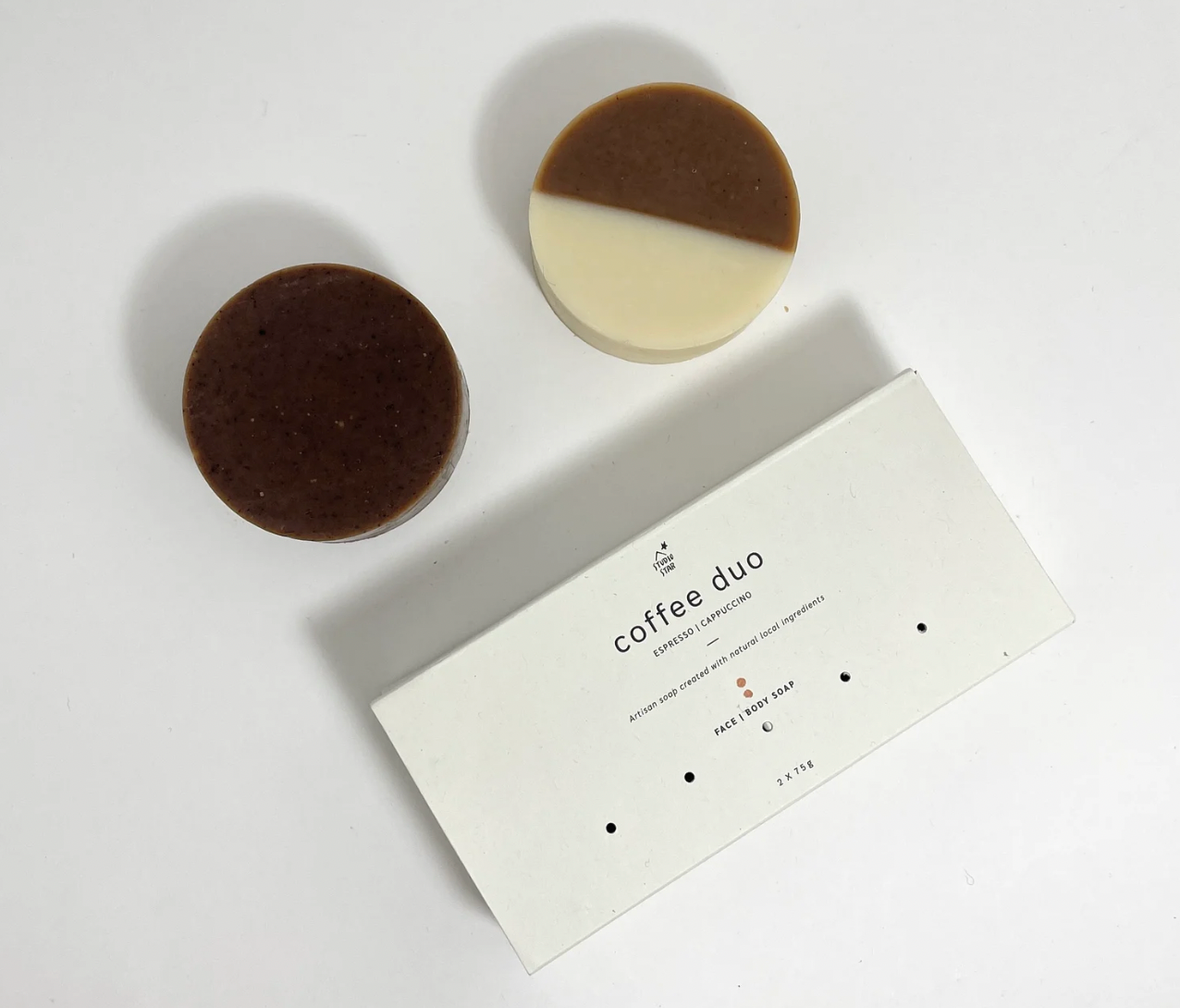 Studio Star- Coffee Duo Soap (2x 75g)