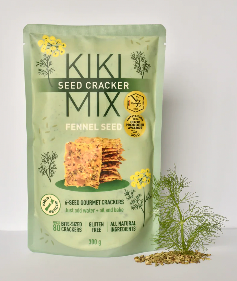 KiKi Seed Cracker Mix - Fennel Seed (300g)