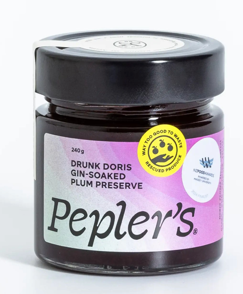 Pepler's - Drunk Doris Plum Perserve (240g)