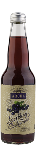 Aroha Blackcurrant Sparkling Drink (330ml)