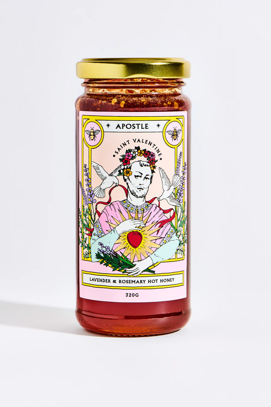 Apostle- St Valentine- Lavender and Rosemary Hot Honey