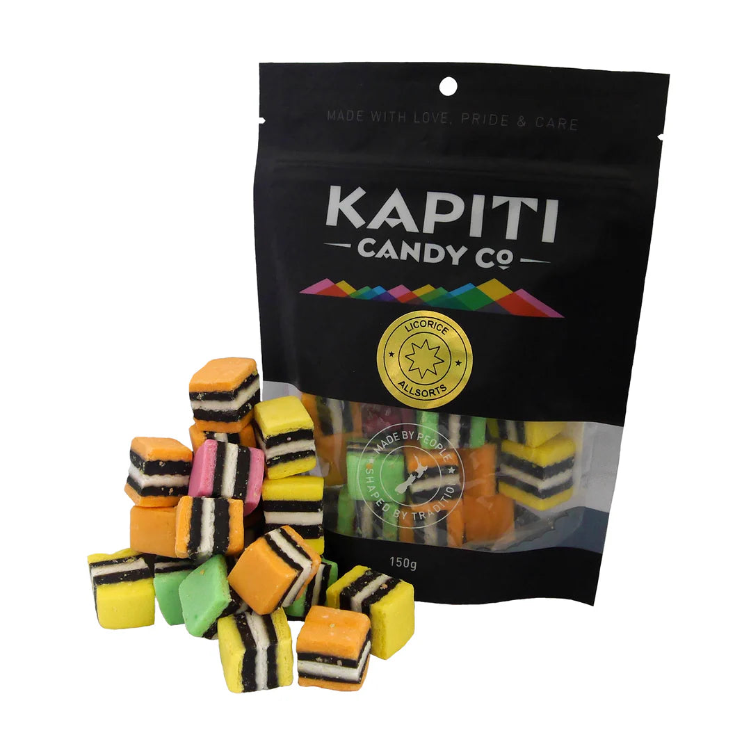 Kapiti Candy - Licorice Allsorts (150g)