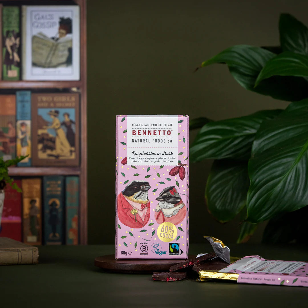Bennetto Chocolate - Raspberry Dark 80g