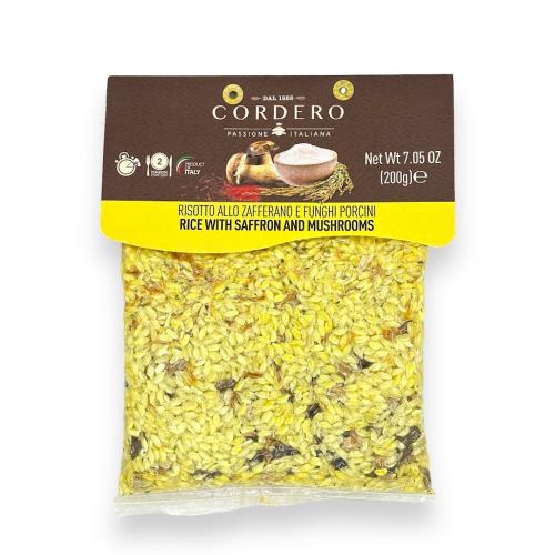 Cordero - Rice with Saffron and Mushroom