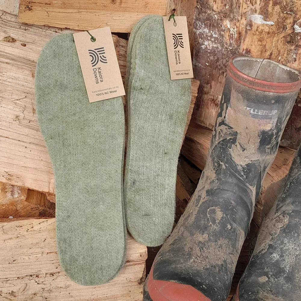 Wool Shoe Liners- Kaiora Downs