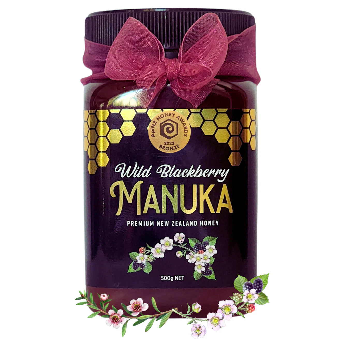 Mt Lyford Honey- Wild Blackberry