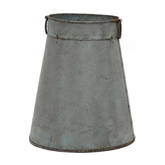 Rustic Iron Tapered Planter