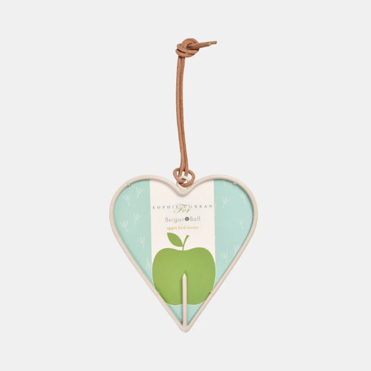 Apple Bird Feeder - Heart