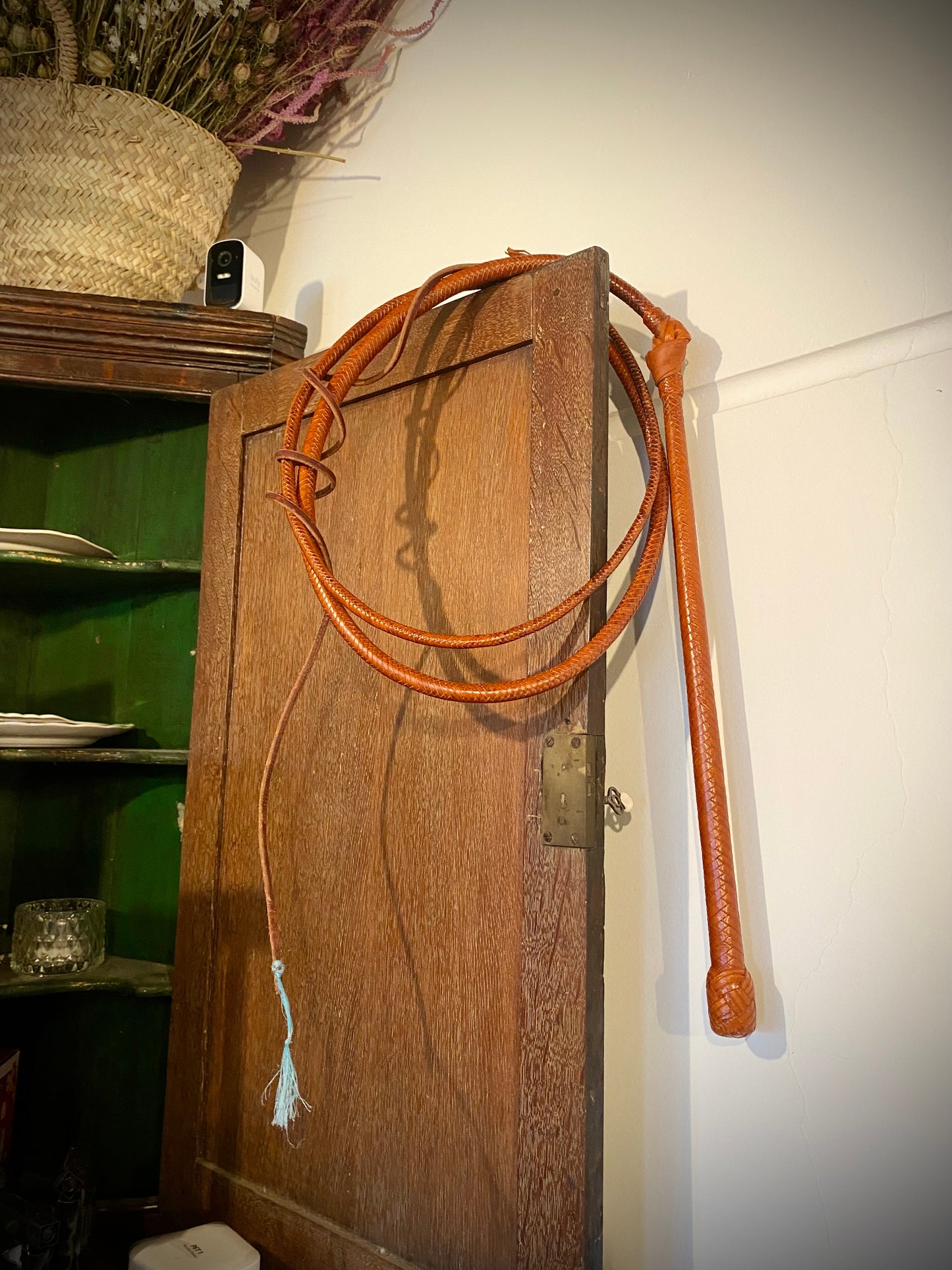 Hand Made Leather Stock Whip