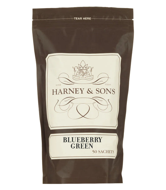 Harney and Sons - Blueberry Green 50 Sachet