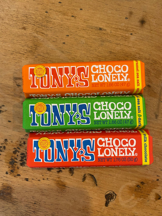Tonys Mini Choccy Bar - Dark Almond Sea Salt
