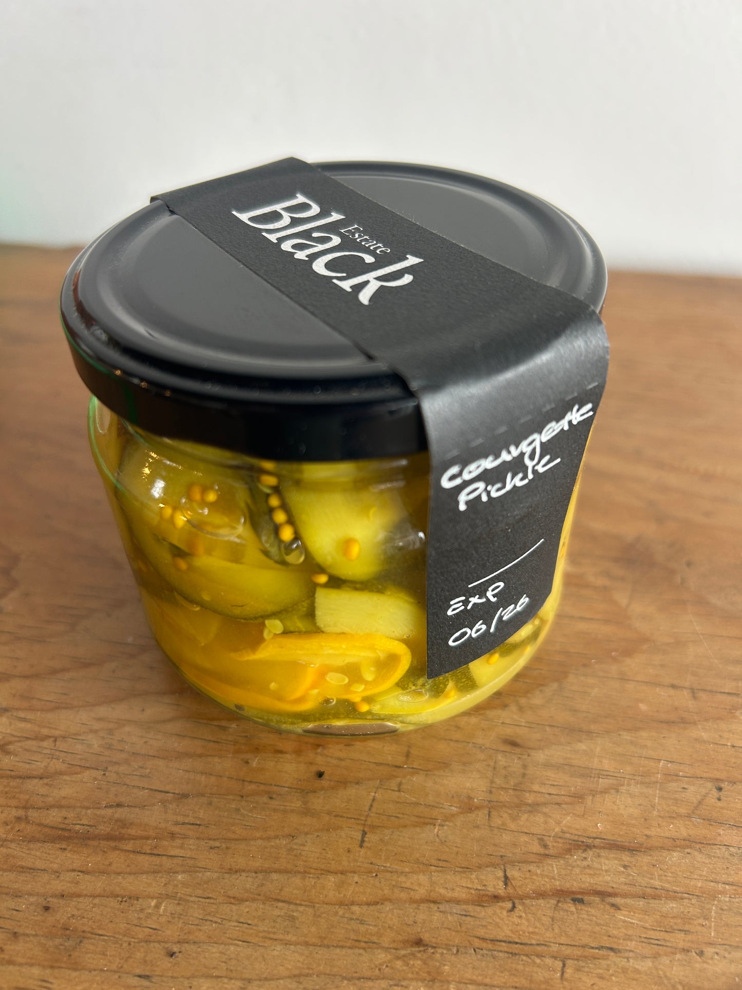 Black Estate - Courgette Pickles