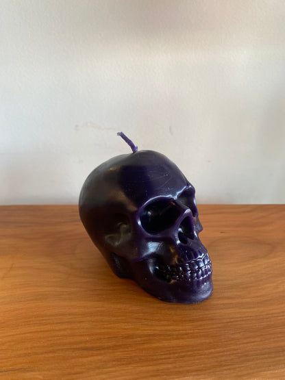 Echo Valley Apiaries - Skull Candle (Purple)