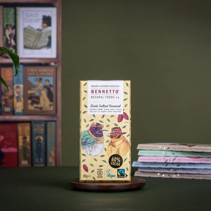 Bennetto - Dark Salted Chocolate 80g