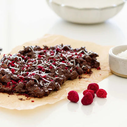 Remarkable Chocolate -  53% Dark Raspberry Rocky Road | Make Me Kit