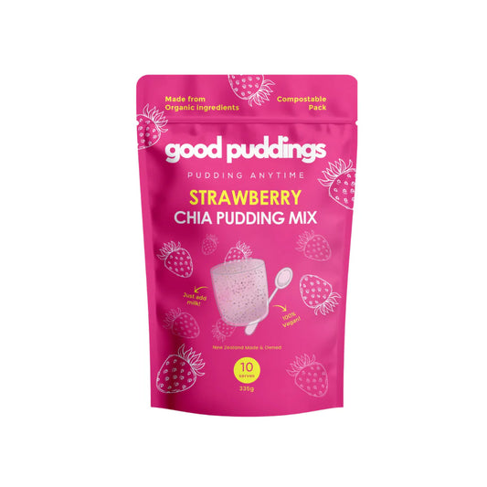 Good Puddings - Strawberry Chia Pudding