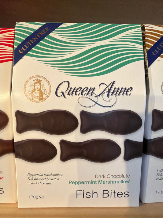 Queen Anne Chocolate -  Peppermint Fish Bites (170g)