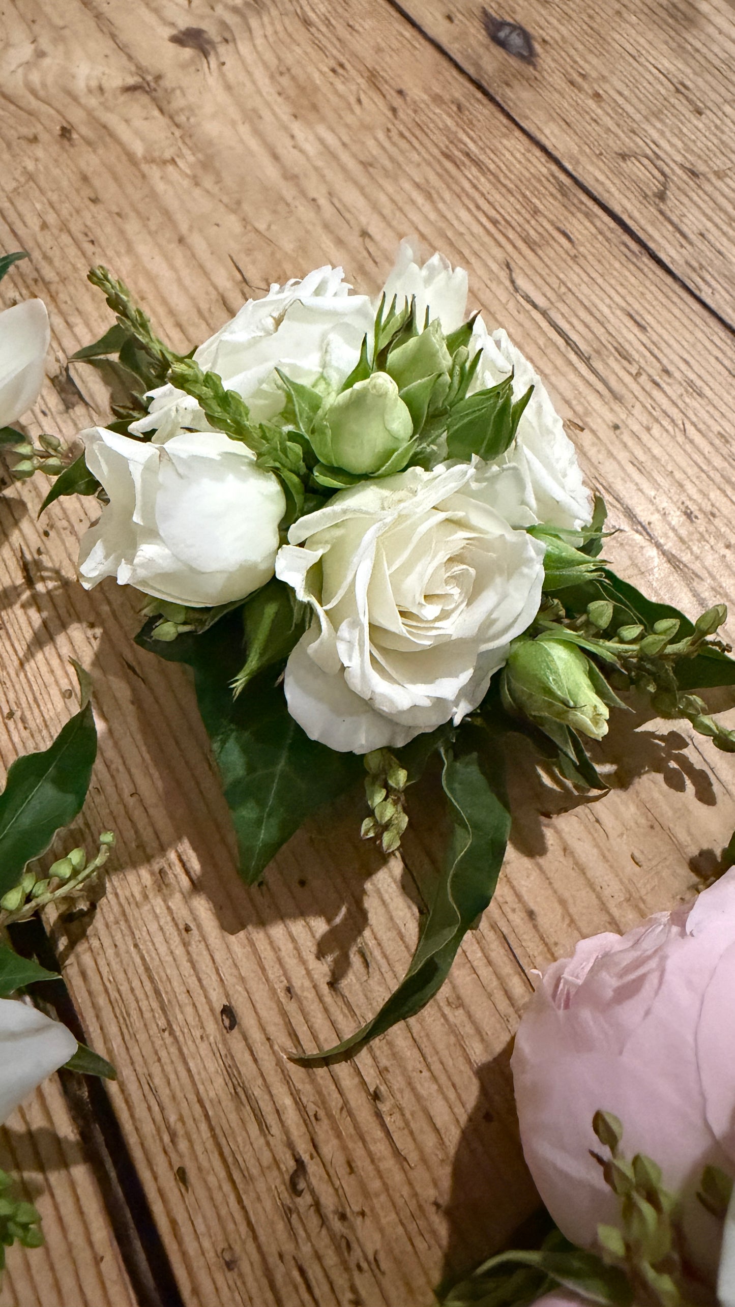 School Ball Corsage & Buttonholes