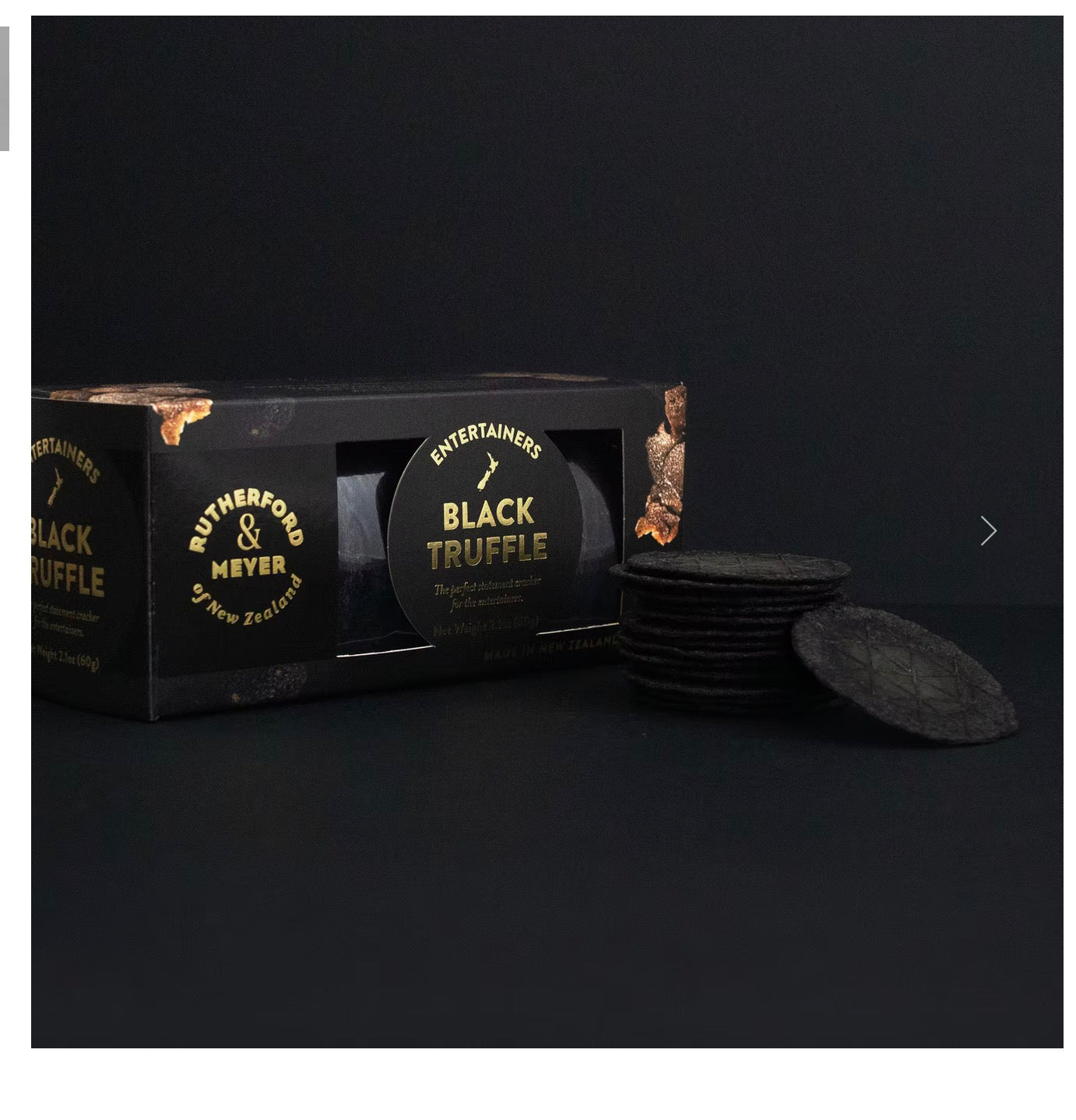 Rutherford & Meyer - Black Truffle Crackers