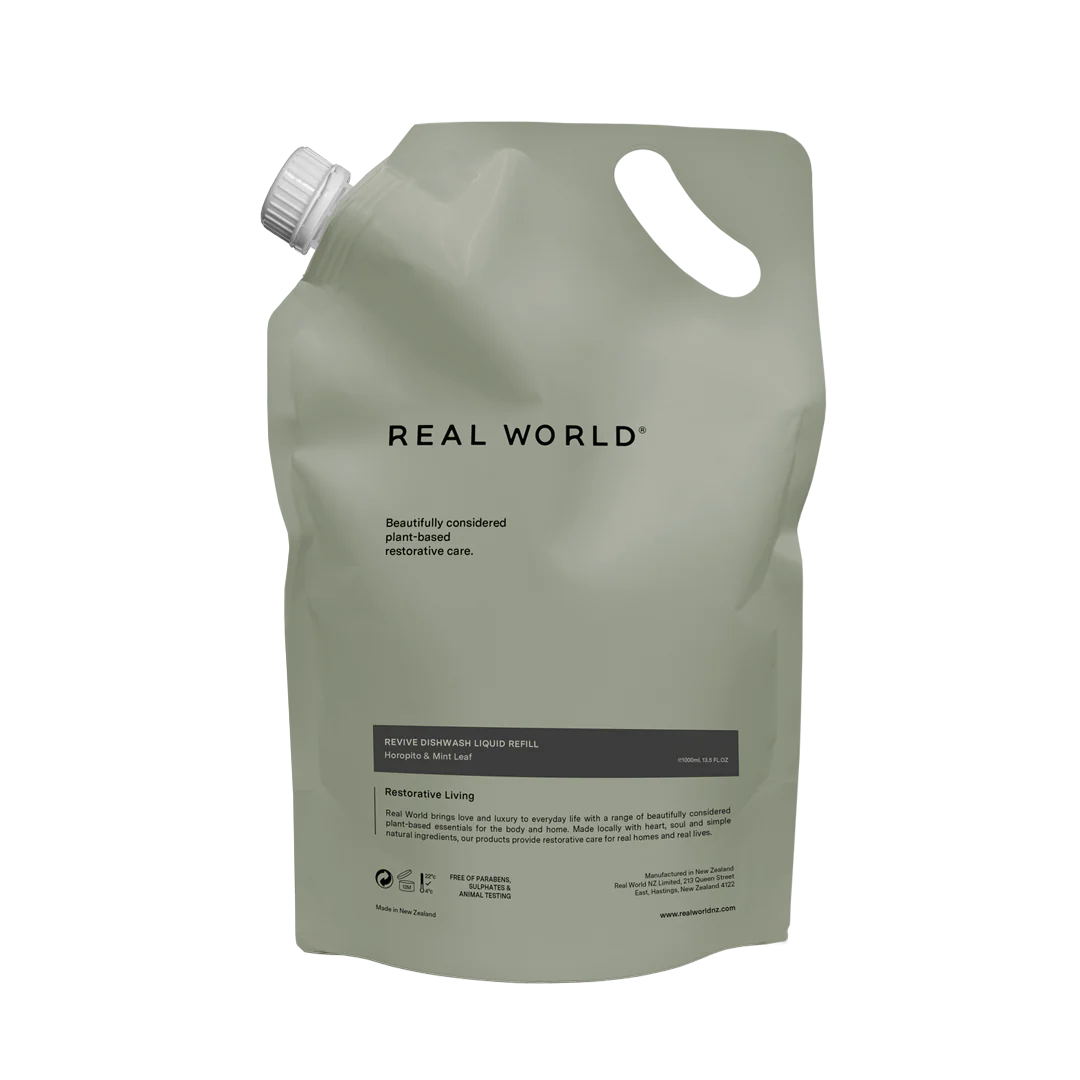 Real World - Horopito & Mint Leaf Dishwashing Liquid REFILL (Copy)